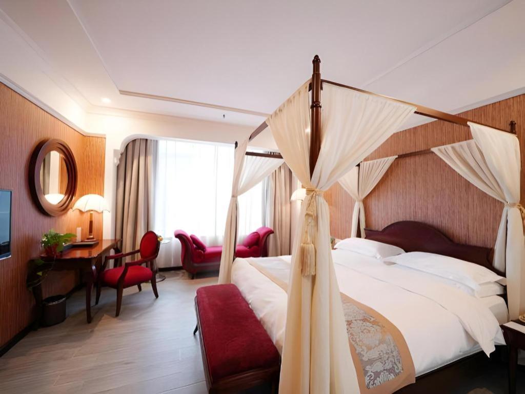פושאן Hua Xia Pearl Hotel מראה חיצוני תמונה