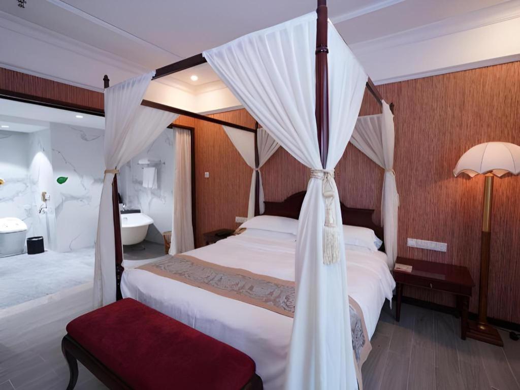 פושאן Hua Xia Pearl Hotel מראה חיצוני תמונה