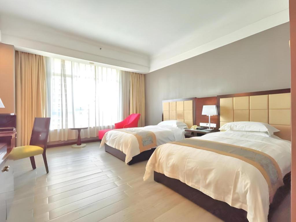 פושאן Hua Xia Pearl Hotel מראה חיצוני תמונה