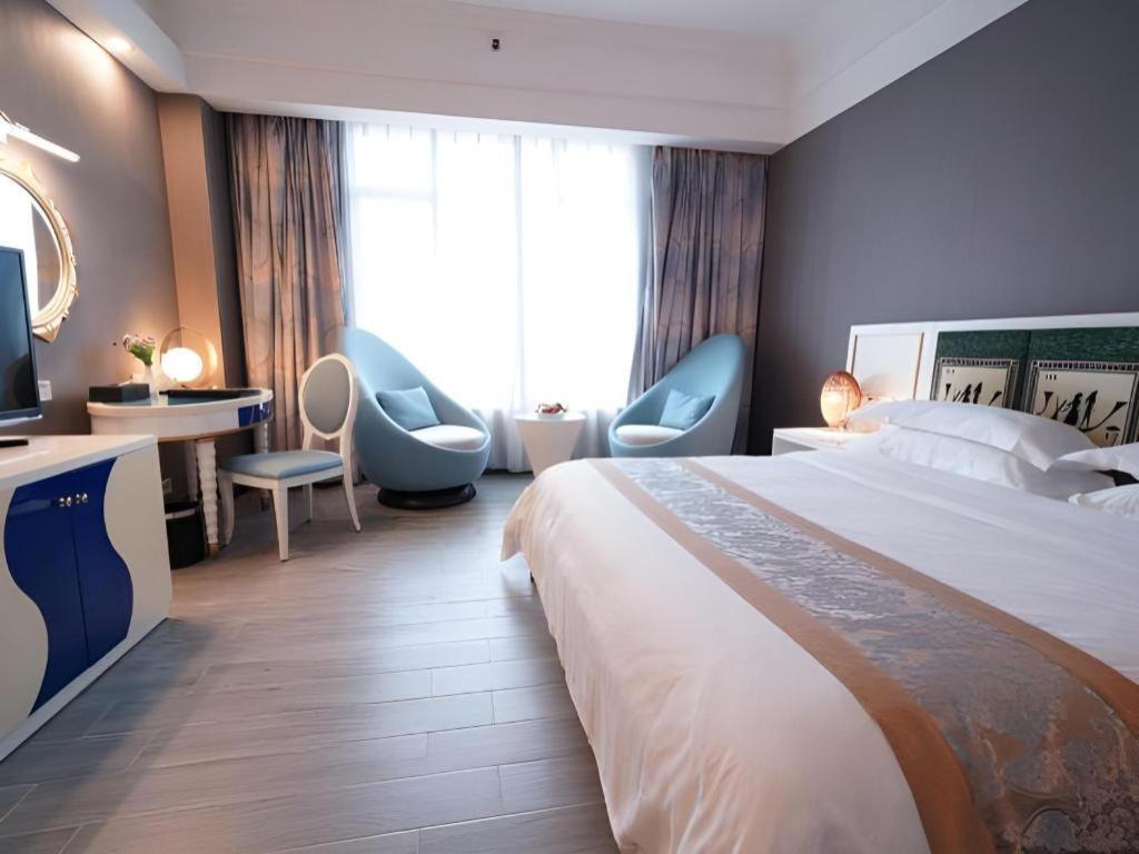 פושאן Hua Xia Pearl Hotel מראה חיצוני תמונה
