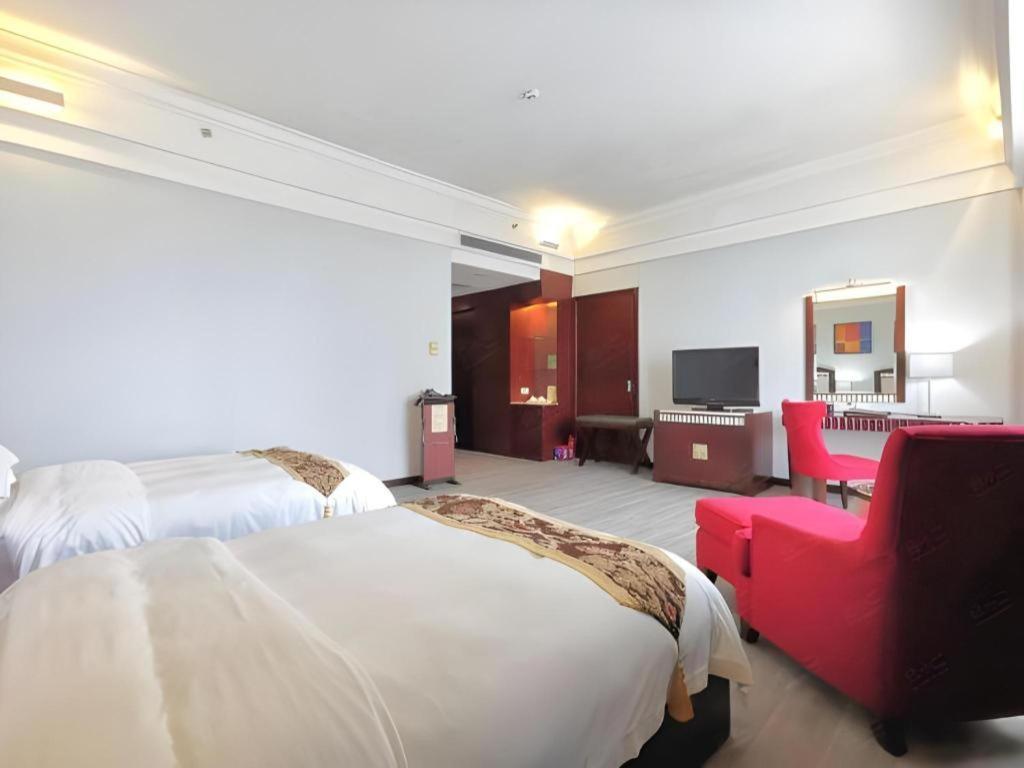 פושאן Hua Xia Pearl Hotel מראה חיצוני תמונה