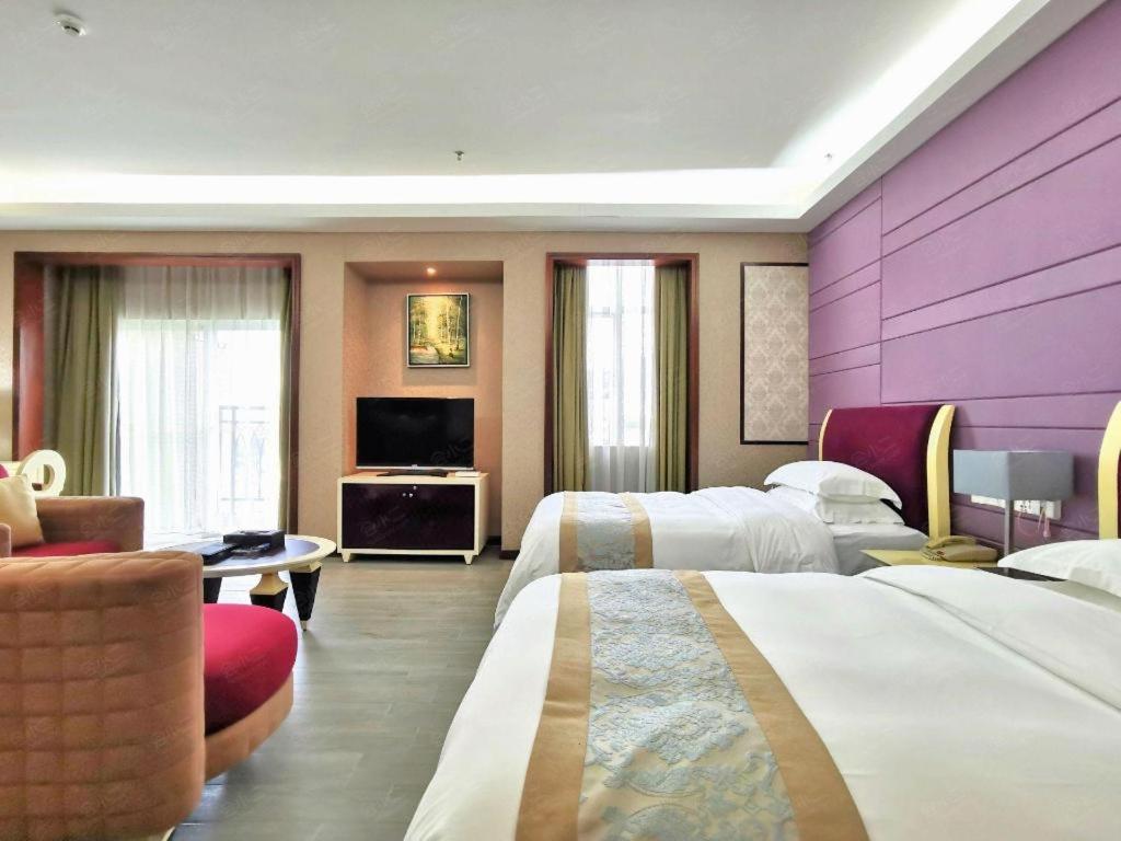 פושאן Hua Xia Pearl Hotel מראה חיצוני תמונה