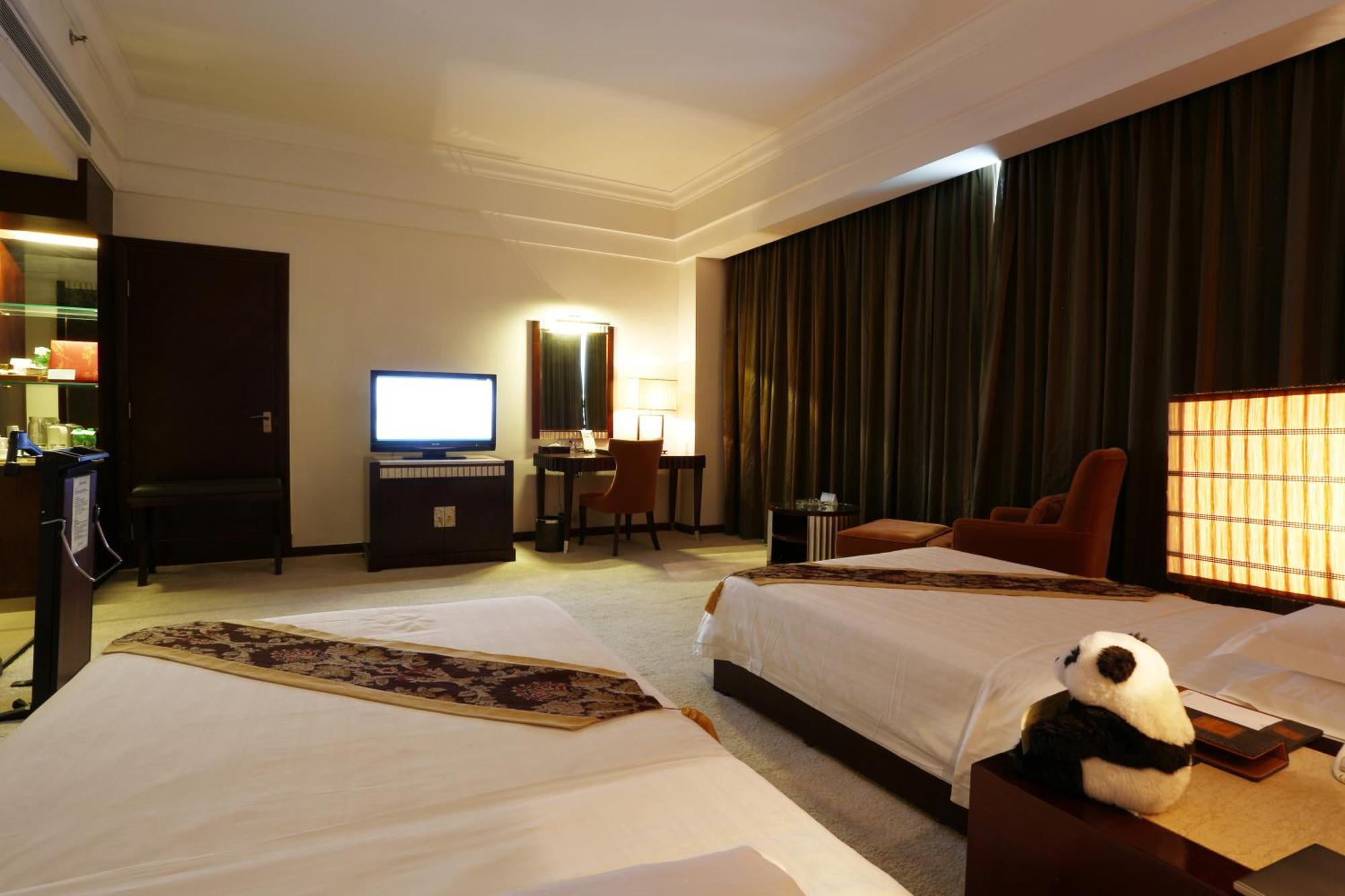 פושאן Hua Xia Pearl Hotel מראה חיצוני תמונה
